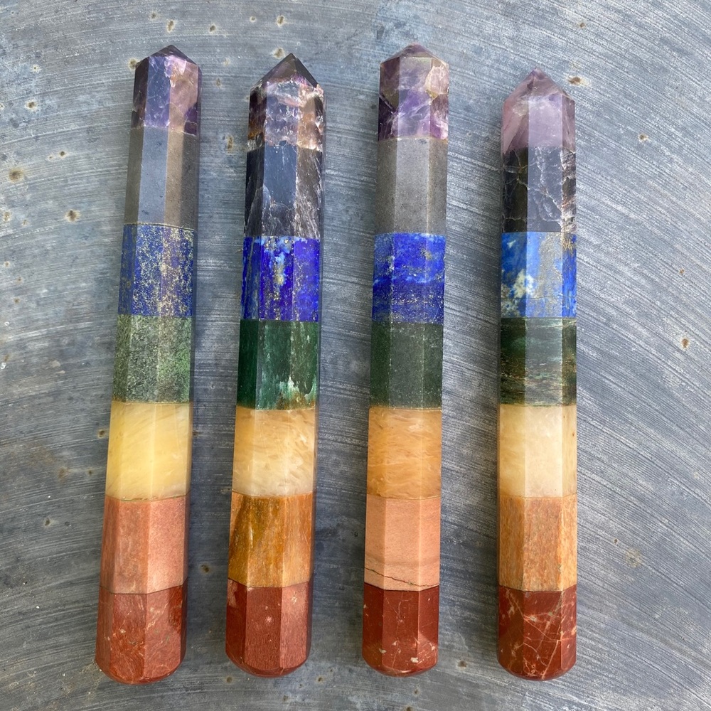 🚫SOLD🚫 Chakra Crystal  Wand, Single point